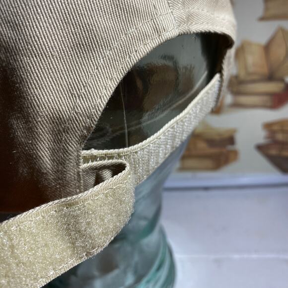 SURFWEAR Hawaiian Classics Souvenir Turtle Logo Tan Cotton Baseball Cap NEW - Picture 7 of 13